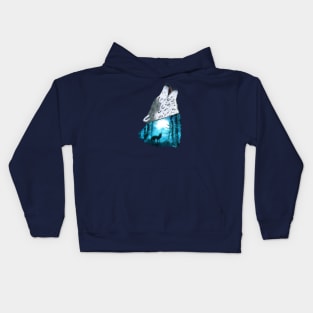 Wolf's Song Kids Hoodie